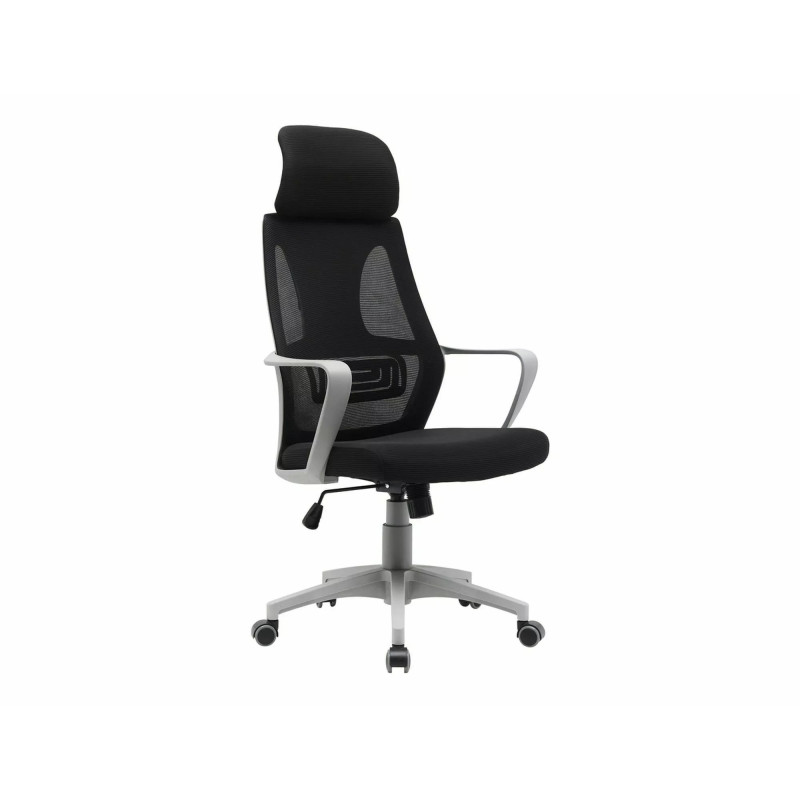 FOTEL OBROTOWY Q-095 CZARNY/SZARY