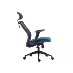 FOTEL OBROTOWY Q-328H CZARNY/NIEBIESKI FOTEL OBROTOWY Q-328H CZARNY/NIEBIESKI