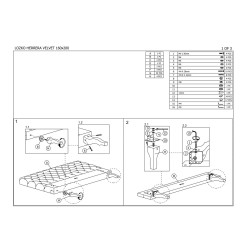 ŁÓŻKO HERRERA VELVET 160X200 ANTYCZNY RÓŻ/WENGE TAP. BLUVEL 52 ŁÓŻKO HERRERA VELVET 160X200 ANTYCZNY RÓŻ/WENGE TAP. BLUVEL 52