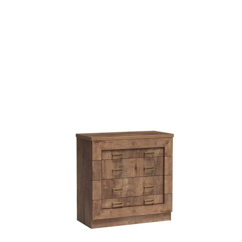 Komoda 90cm Tadeusz T1 dąb lefkas/dąb stuletni