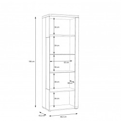 Witryna Tuluza P TUZV811RB Forte Kolekcja Tuluza