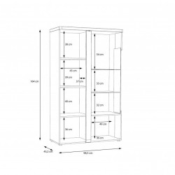 Witryna Tuluza TUZV621B Forte Kolekcja Tuluza