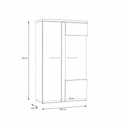 Witryna Tuluza TUZV621B Forte Kolekcja Tuluza