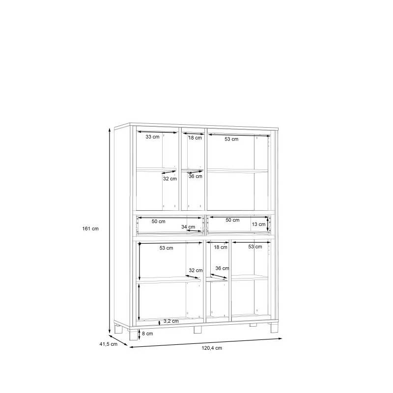 Komoda Trondheim TDHK634 Forte Kolekcja Trondheim