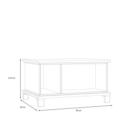 Stolik okolicznościowy Trondheim TDHT511 Forte Kolekcja Stolik okolicznościowy Trondheim TDHT511 Forte Kolekcja