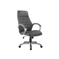 FOTEL OBROTOWY Q-046 SZARY