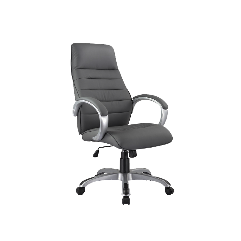 FOTEL OBROTOWY Q-046 SZARY