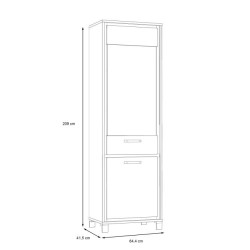 Witryna Trondheim L/P TDHV712 Forte Kolekcja Trondheim