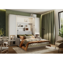 BED CONCEPT BC-17 - zagłówek tapicerowany 160 do BC-12 - grafit