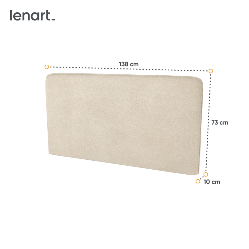 copy of BED CONCEPT BC-16 - zagłówek tapicerowany 140 do BC-01