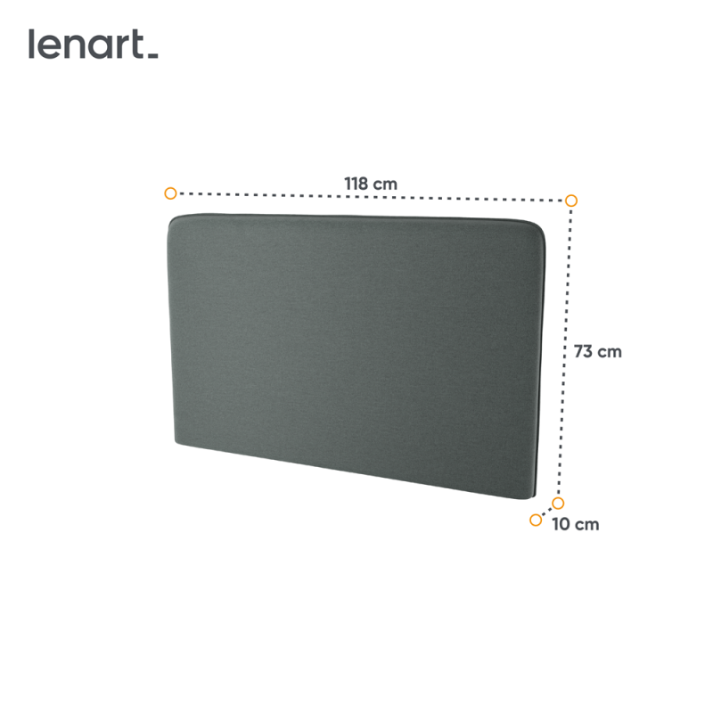 copy of BED CONCEPT BC-32 - zagłówek tapicerowany 120 do BC-02
