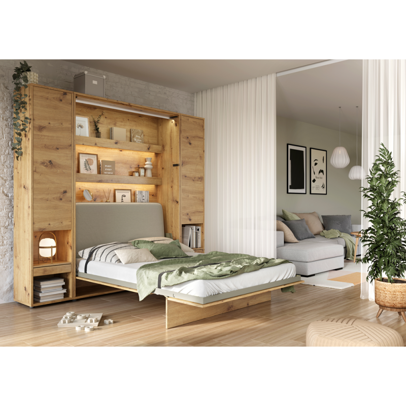 BED CONCEPT BC-33 - zagłówek tapicerowany 180 do BC-13 - granat