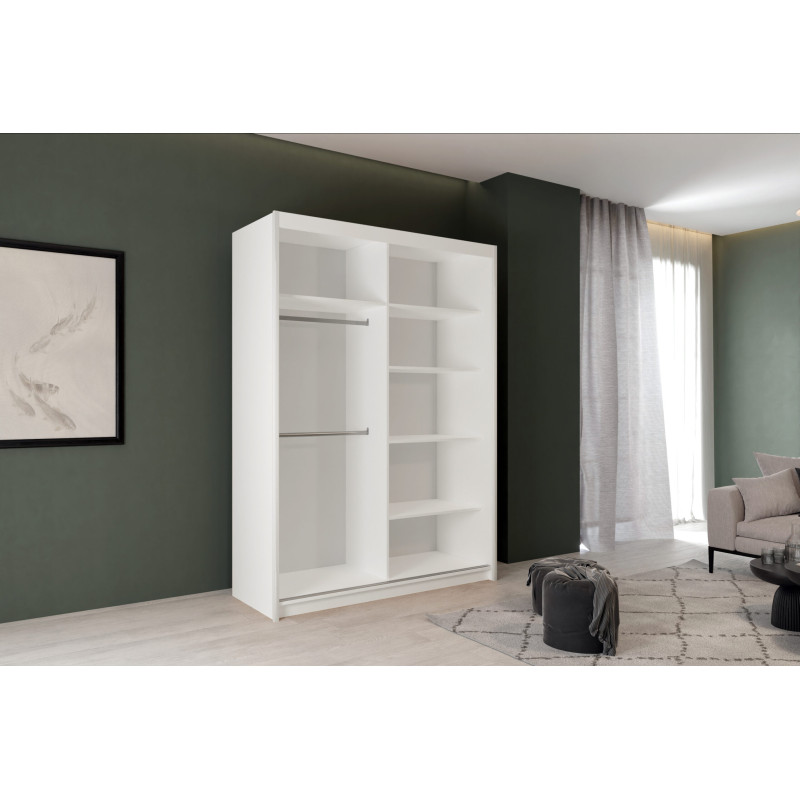 Szafa przesuwna Orion 150cm zielona