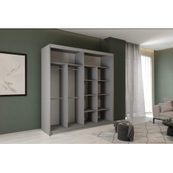 Szafa przesuwna Orion 203cm zielona