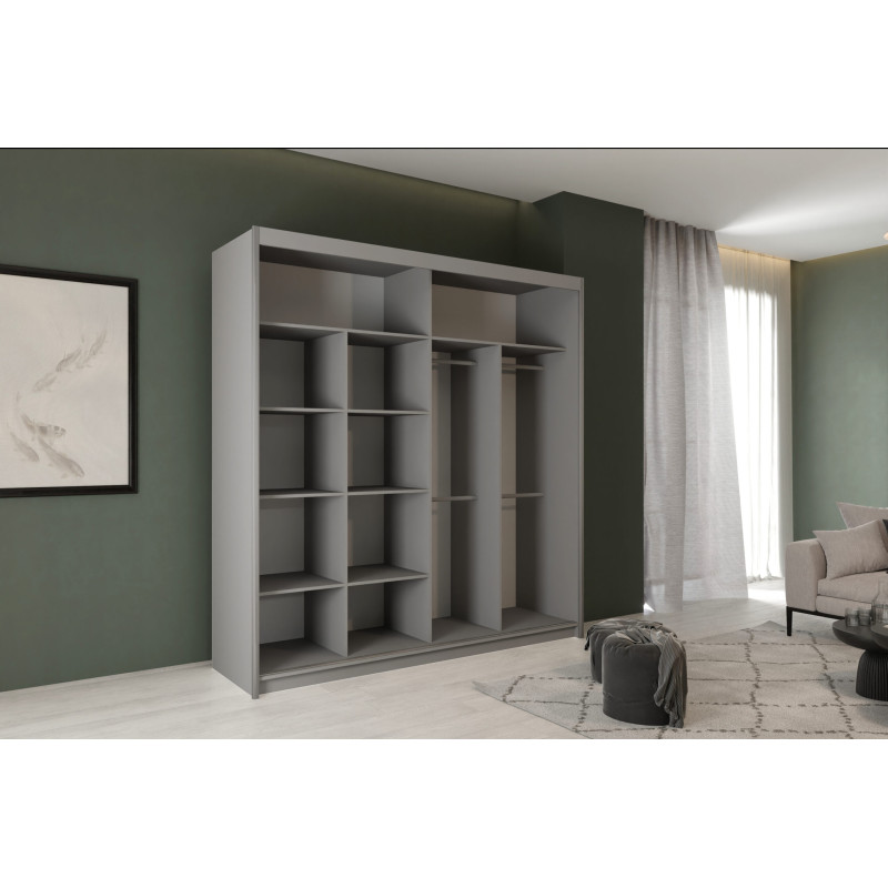 Szafa przesuwna Orion 203cm zielona