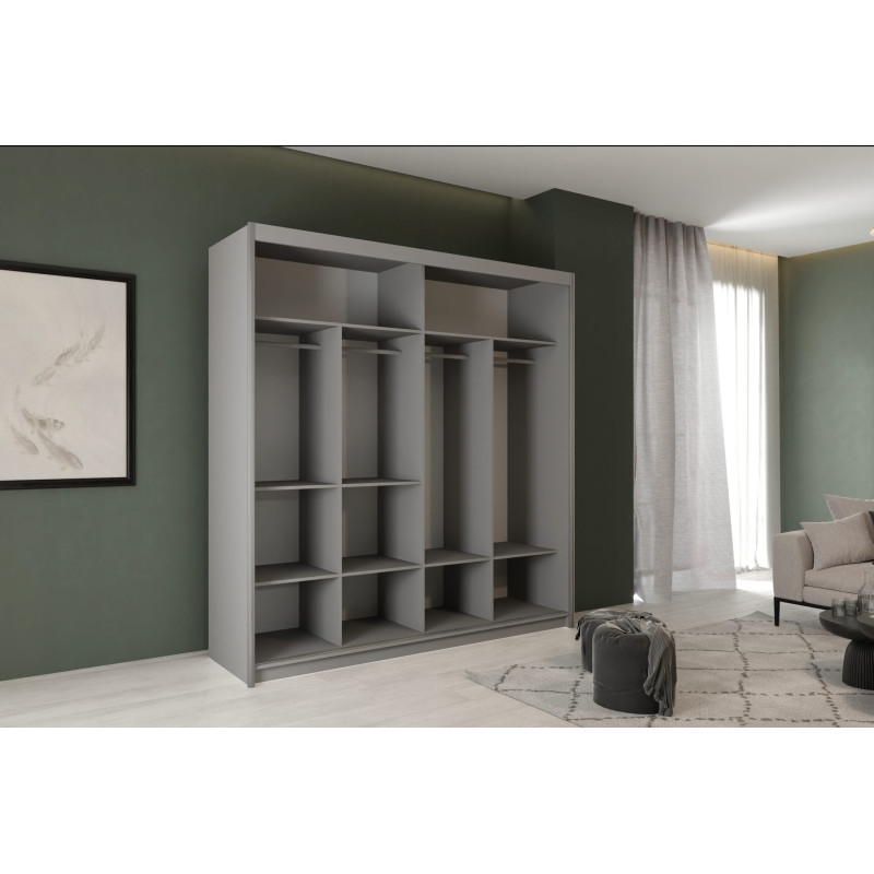 Szafa przesuwna Orion 203cm zielona