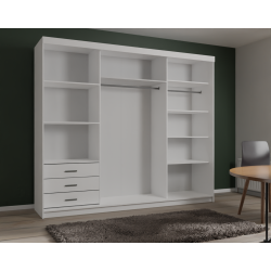 Szafa przesuwna Orion 250cm zielona