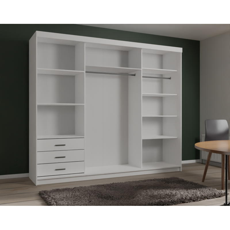 Szafa przesuwna Orion 250cm zielona