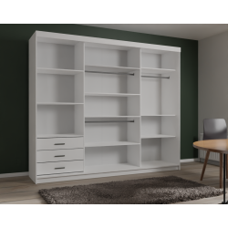 Szafa przesuwna Orion 250cm zielona