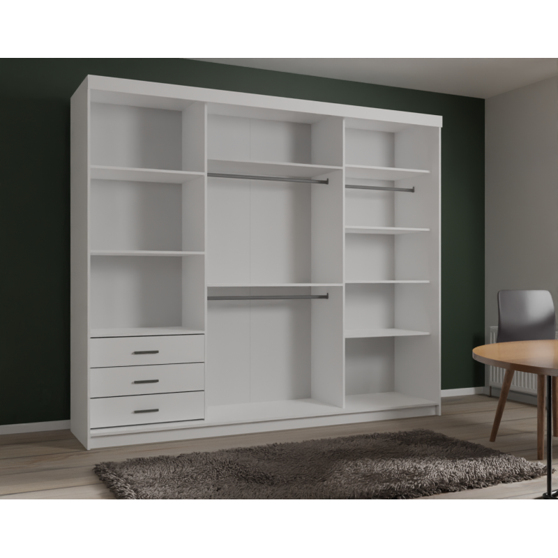 Szafa przesuwna Orion 250cm zielona