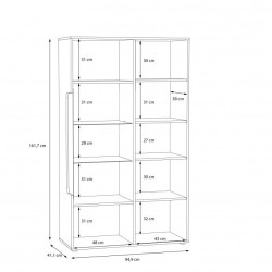 Witryna prawa Locarno Typ LCRV521R Meble Forte Kolekcja Locarno