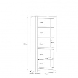 Witryna lewa Havanna Typ HVNV711L Meble Forte Kolekcja Havanna Witryna lewa Havanna Typ HVNV711L Meble Forte Kolekcja Havanna