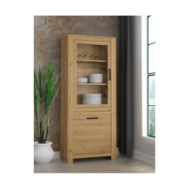 Witryna lewa Havanna Typ HVNV711L Meble Forte Kolekcja Havanna