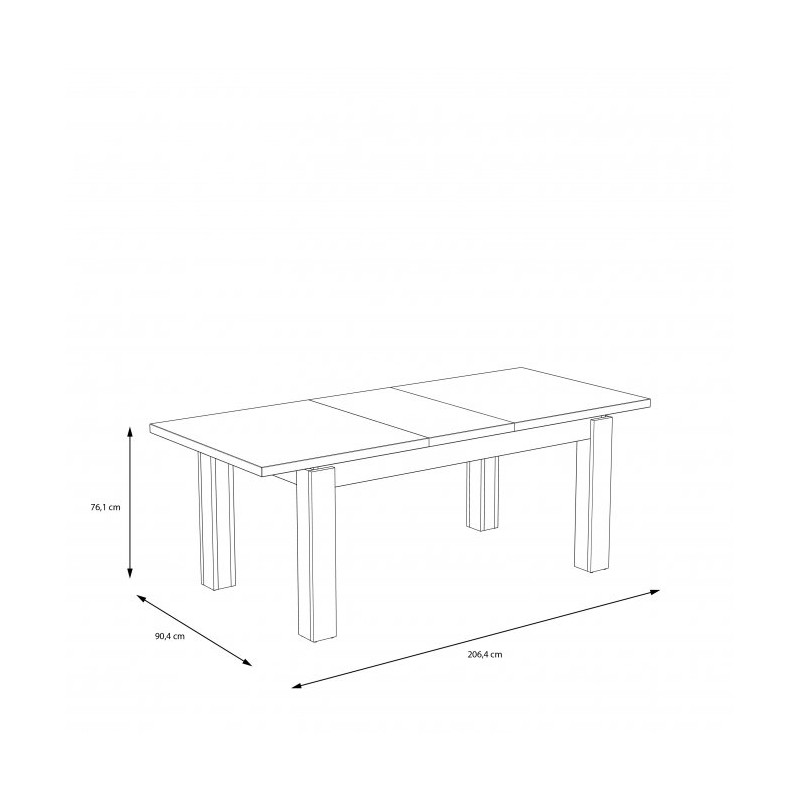 Stół Havanna Typ ALCT44-D67 Meble Forte