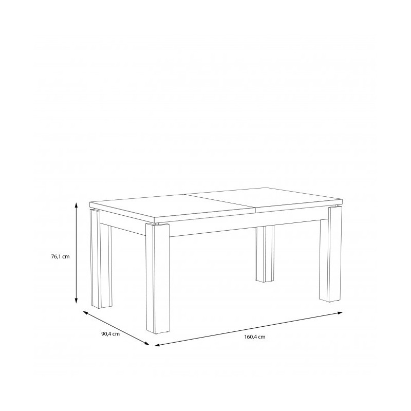 Stół Havanna Typ ALCT44-D67 Meble Forte