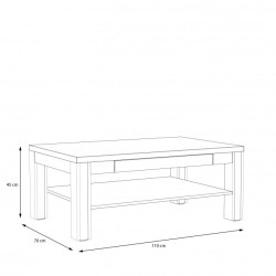 Stolik okolicznościowy Havanna Typ CFTT4071-D67 Meble Forte Stolik okolicznościowy Havanna Typ CFTT4071-D67 Meble Forte