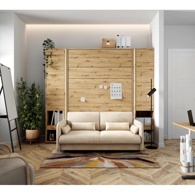 P&oacute;łkotapczan BC-01 z sofą BC-18 i dostawkami BC-07 140X200