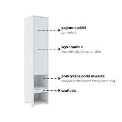 Półkotapczan BC-01 z sofą BC-18 i dostawkami BC-07 140X200