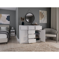 Komoda Malwa 2D6S Biały Komoda Malwa 2D6S Biały