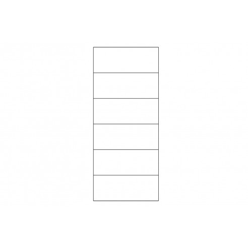 Witryna 2-drzwiowa lewa Velvet Typ 10 Szynaka Meble Kolekcja