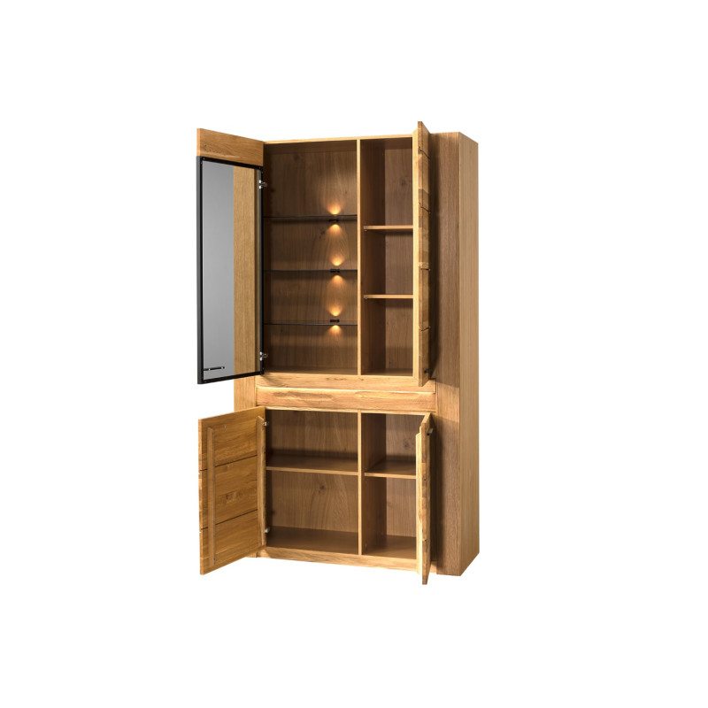 Witryna 4-drzwiowa Velvet Natura Typ 12 Szynaka Meble Kolekcja