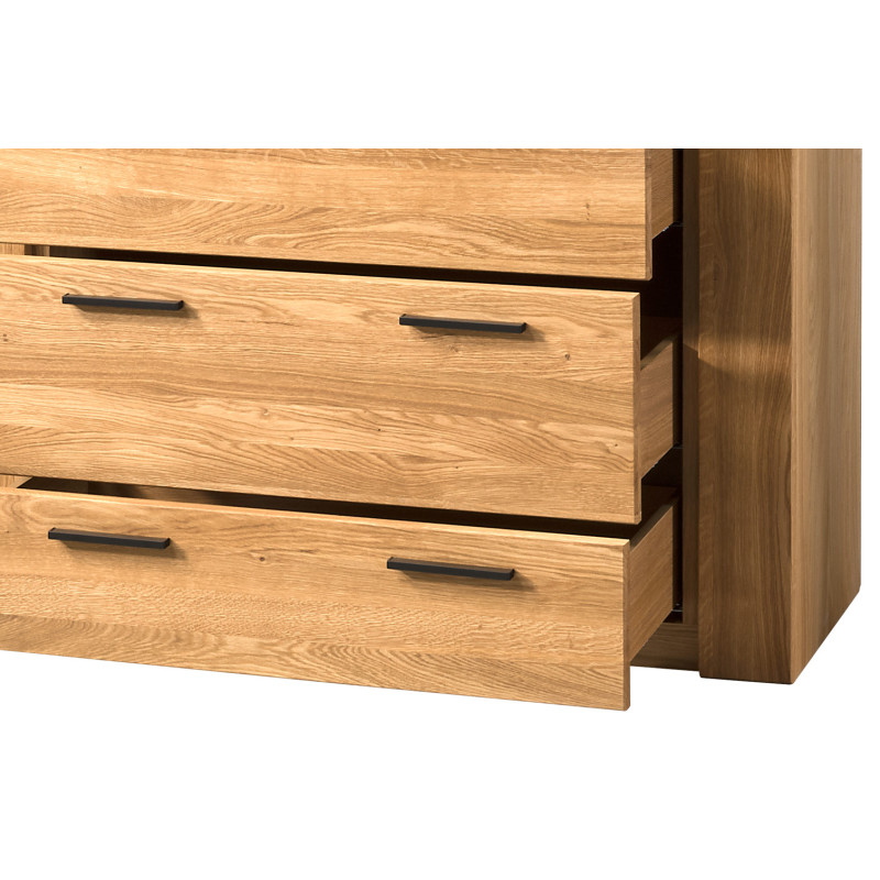 Komoda wysoka z 4 szufladami Velvet Natura Typ 75 Szynaka Meble