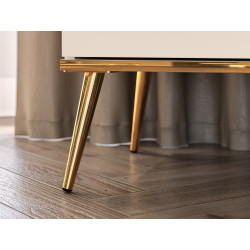 Komoda Selgin 120 kaszmir/złote nóżki Komoda Selgin 120 kaszmir/złote nóżki