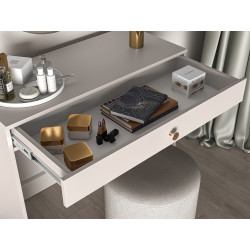 Toaletka Selgin kaszmir/złote nóżki ML Meble