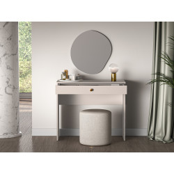 Toaletka Selgin kaszmir/złote nóżki ML Meble