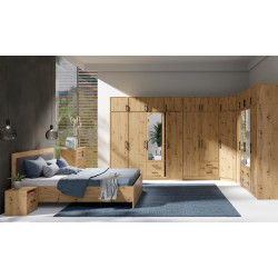 Wąska szafa z kolekcji Smart SR5 dąb artisan Wąska szafa z kolekcji Smart SR5 dąb artisan