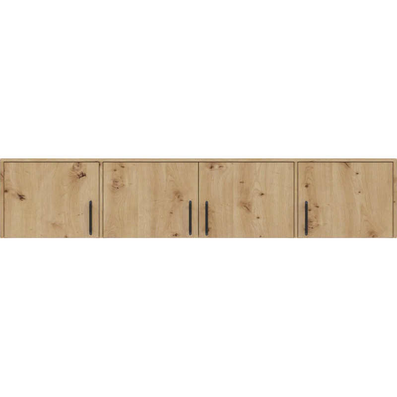 Nadstawka czterodrzwiowa do szafy z kolekcji Smart SRN1 dąb