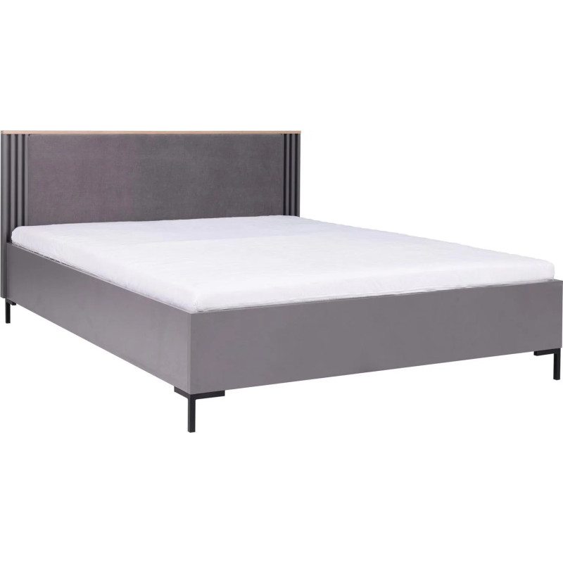 Łóżko 160x200 Allmo AL19 dąb estana/antracyt