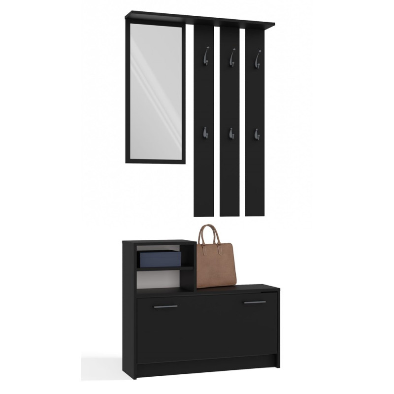 Garderoba Vera Vera Czarny Garderoba Vera Vera Czarny