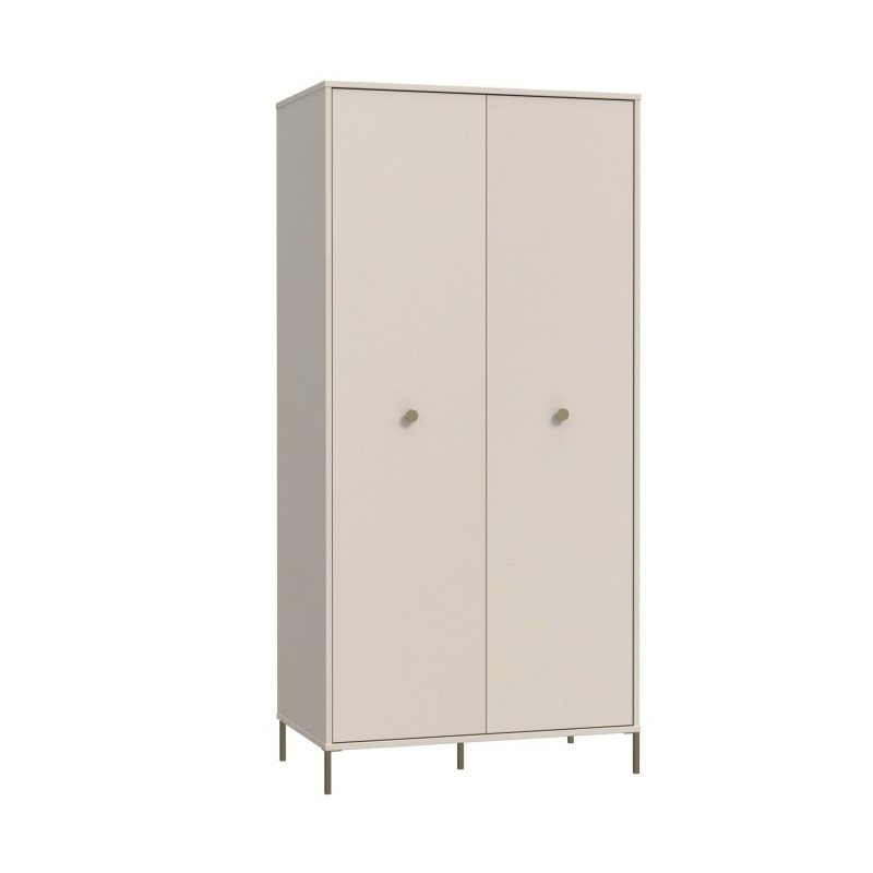 Szafa ubraniowa 93,7cm Salvatrice Meble Forte piaskowy/złote Szafa ubraniowa 93,7cm Salvatrice Meble Forte piaskowy/złote