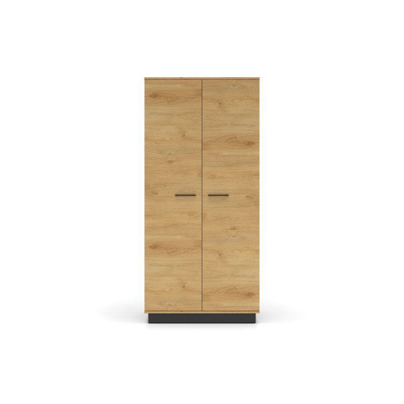 Szafa Modesto 01 dąb stylowy/czarny ML Meble