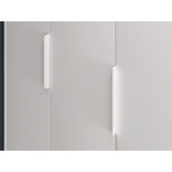 Szafa Torino 01 grafit/biały/dąb castello ML Meble