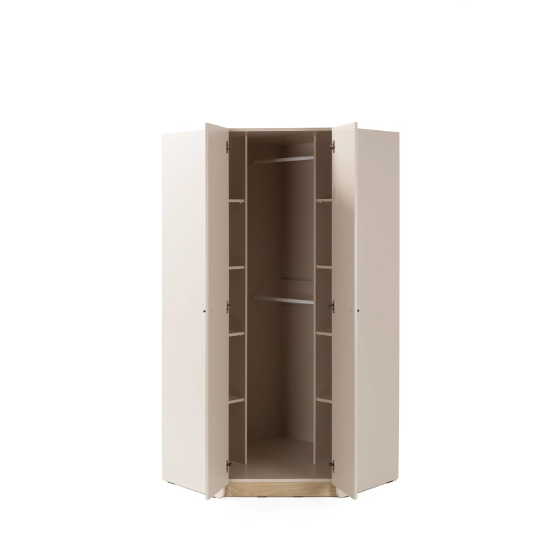 Narożna szafa Alessio AE02 eukaliptus/dąb baltic dune