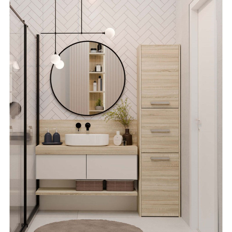 Słupek Łazienkowy Sara S43 Sonoma