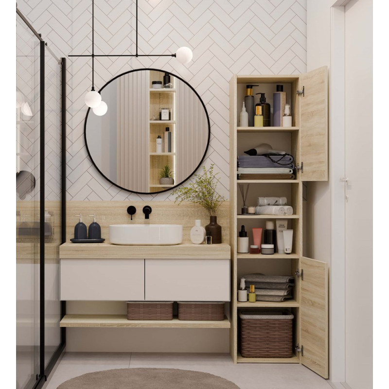 Słupek Łazienkowy Sara S40 Sonoma