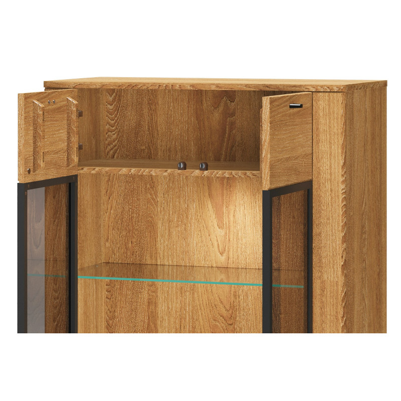 Witryna przeszklona Porto Typ 15 Szynaka Meble Kolekcja Porto